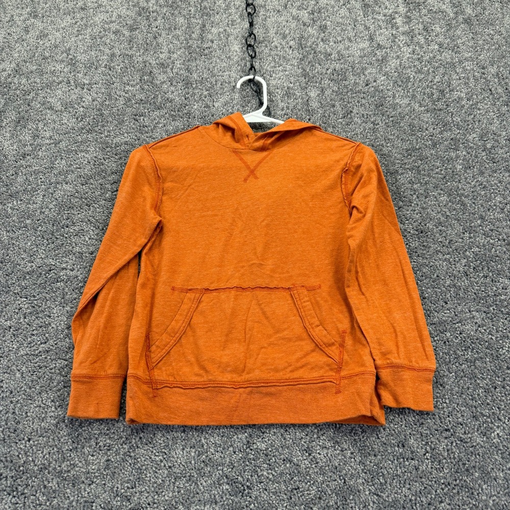 Cherokee Sweatshirt Boys 6-7 Orange Hoodie